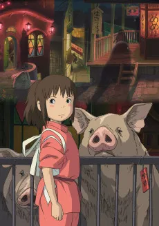 Sen to Chihiro no Kamikakushi anime posteri
